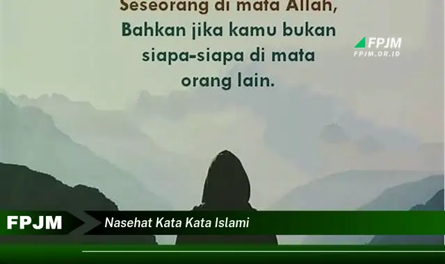 nasehat kata kata islami