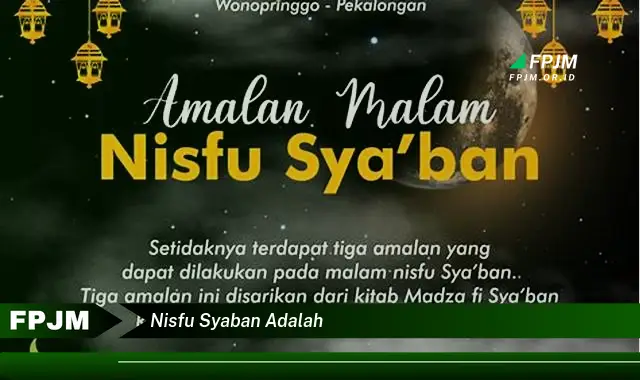 nisfu syaban adalah