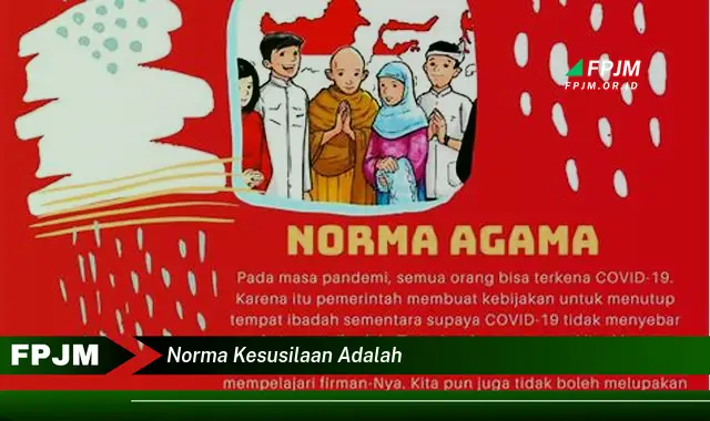 norma kesusilaan adalah