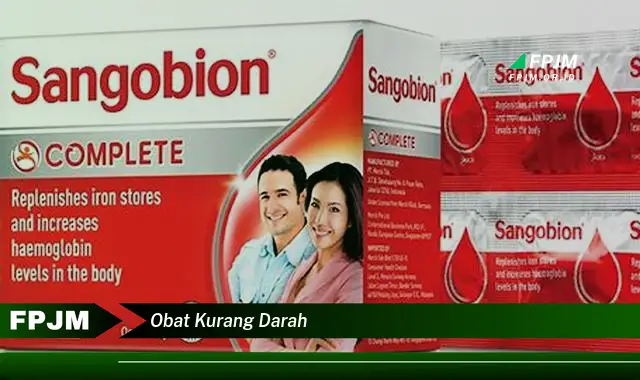 obat kurang darah