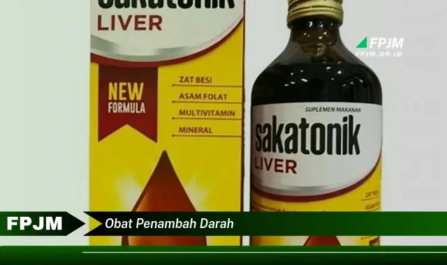 obat penambah darah