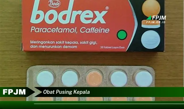 obat pusing kepala