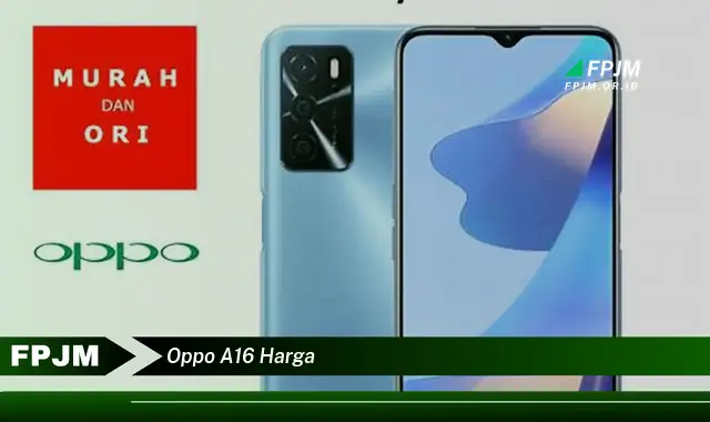 oppo a16 harga