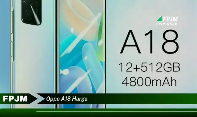 oppo a18 harga