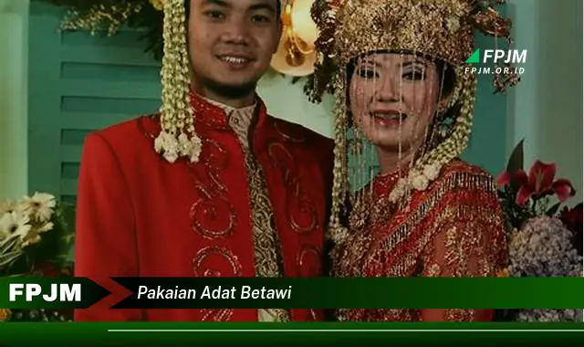 pakaian adat betawi