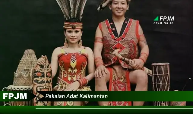 pakaian adat kalimantan