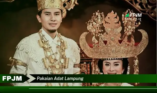 pakaian adat lampung