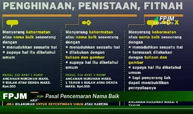 pasal pencemaran nama baik