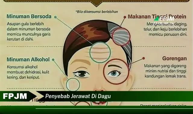 penyebab jerawat di dagu