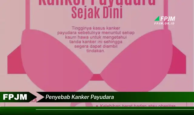 penyebab kanker payudara