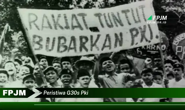 peristiwa g30s pki