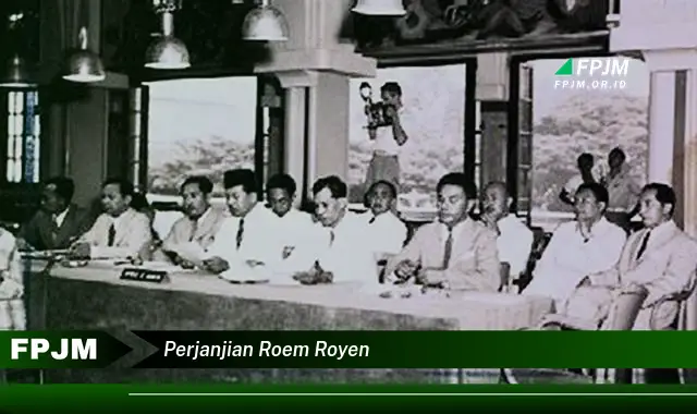 perjanjian roem royen