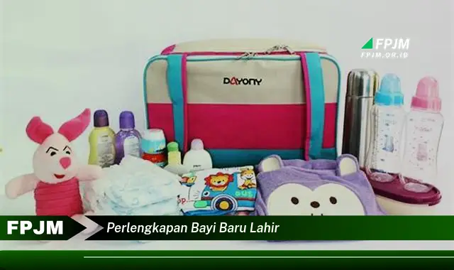 perlengkapan bayi baru lahir