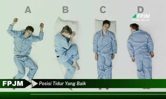 posisi tidur yang baik