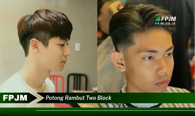 potong rambut two block