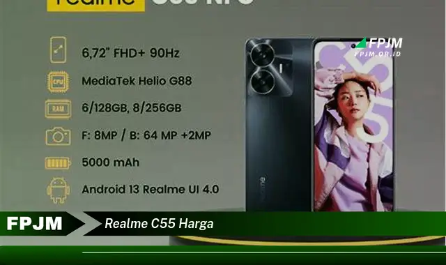 realme c55 harga