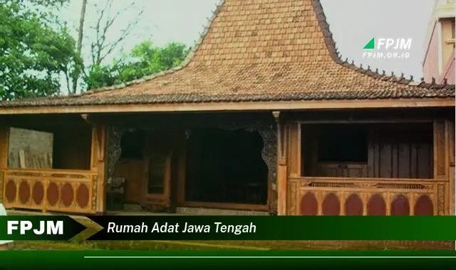 rumah adat jawa tengah