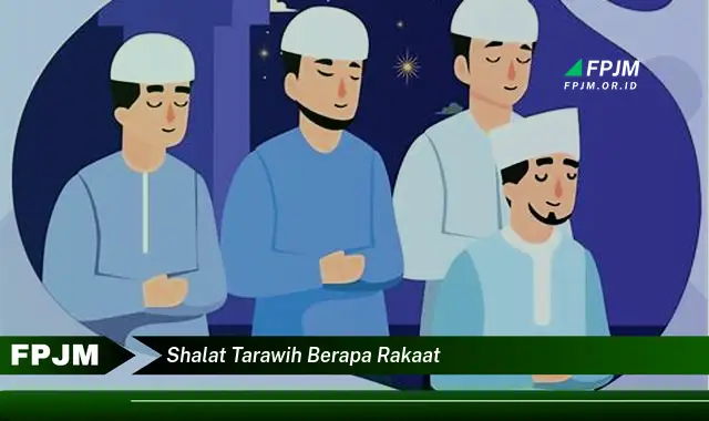 shalat tarawih berapa rakaat