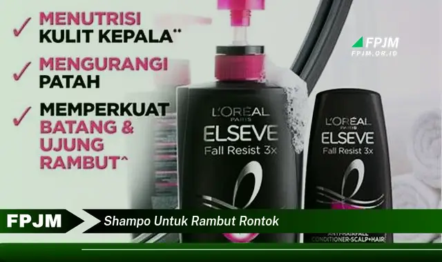 shampo untuk rambut rontok