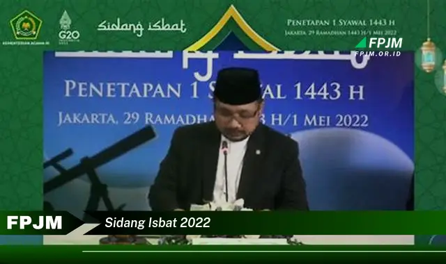 sidang isbat 2022