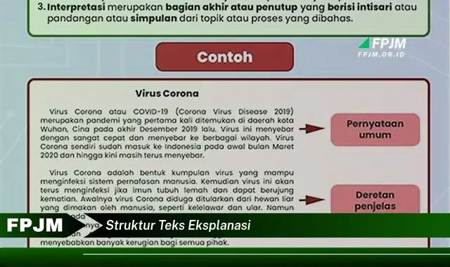 struktur teks eksplanasi