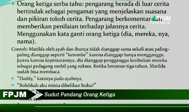 sudut pandang orang ketiga