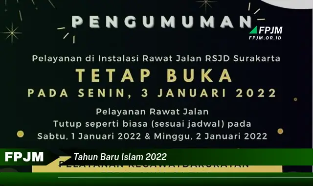 tahun baru islam 2022
