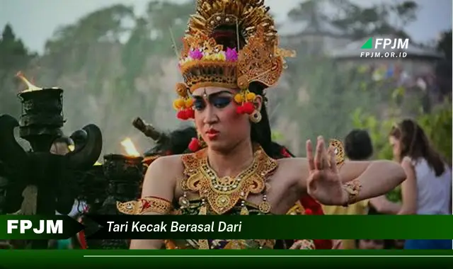 tari kecak berasal dari