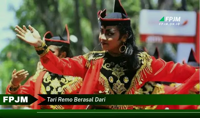 tari remo berasal dari