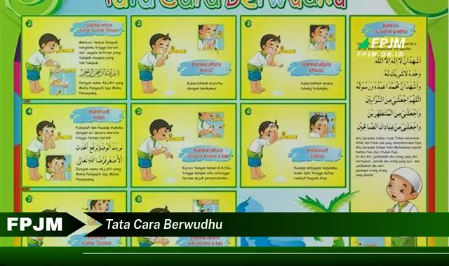 tata cara berwudhu