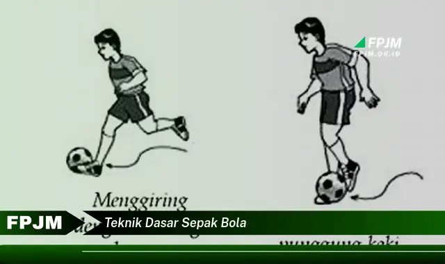 teknik dasar sepak bola