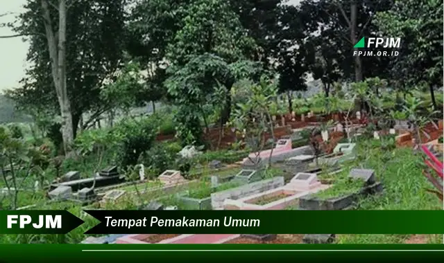 tempat pemakaman umum