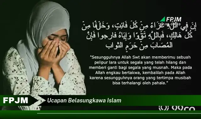 ucapan belasungkawa islam