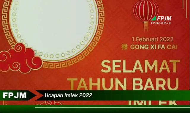 ucapan imlek 2022