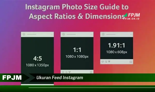 ukuran feed instagram
