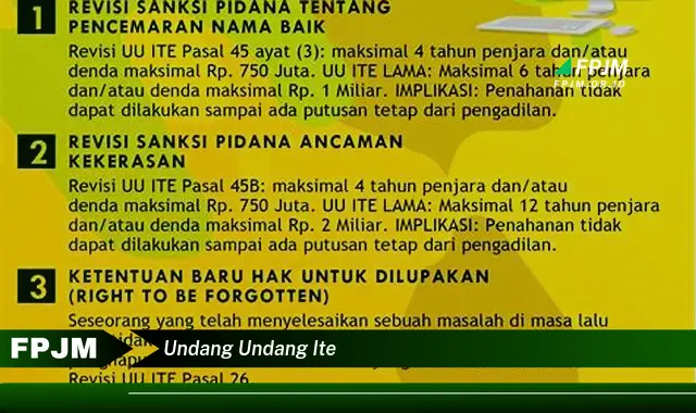 undang undang ite