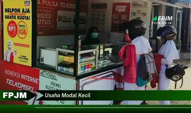 usaha modal kecil