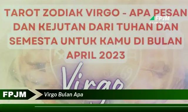 virgo bulan apa