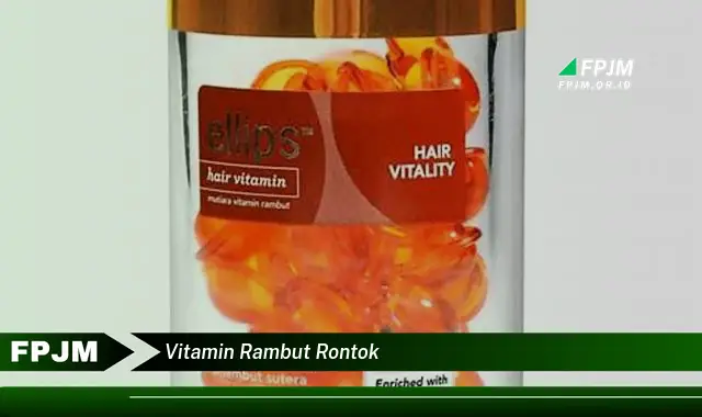 vitamin rambut rontok