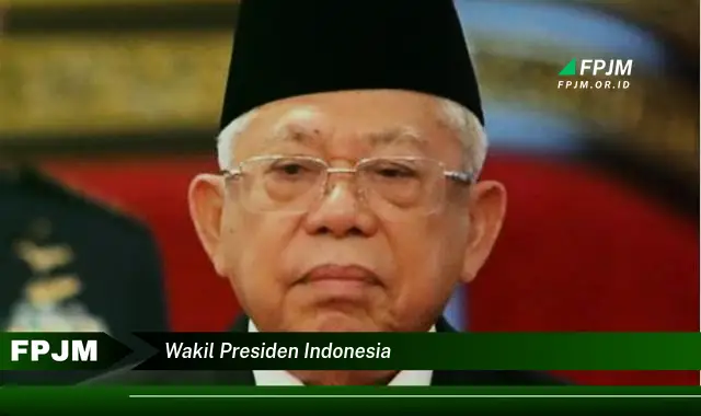 wakil presiden indonesia