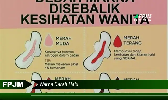 warna darah haid