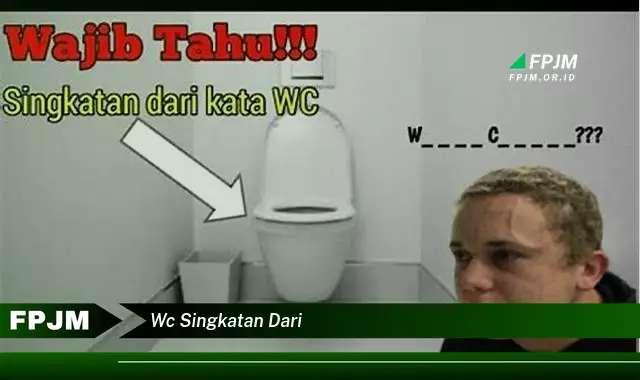 wc singkatan dari