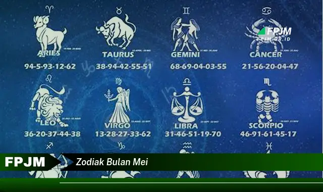 zodiak bulan mei