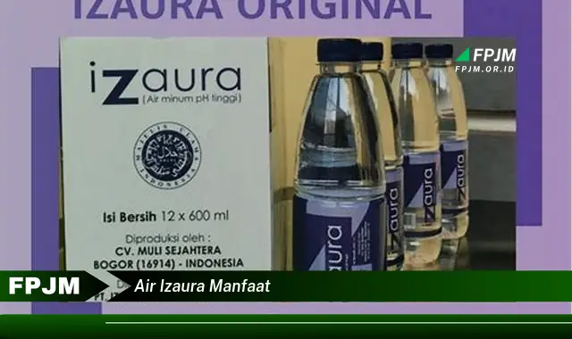 air izaura manfaat