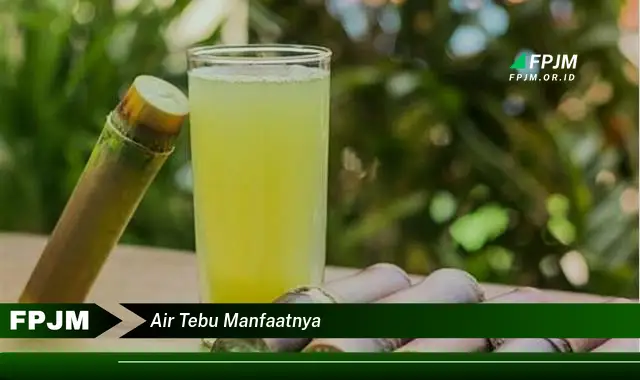 air tebu manfaatnya