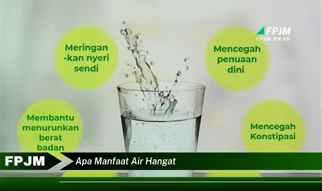 apa manfaat air hangat