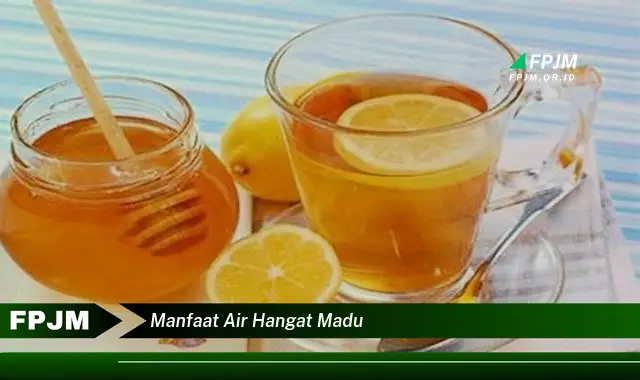 manfaat air hangat madu