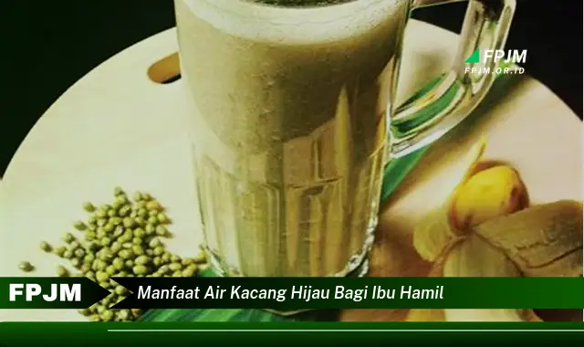 manfaat air kacang hijau bagi ibu hamil