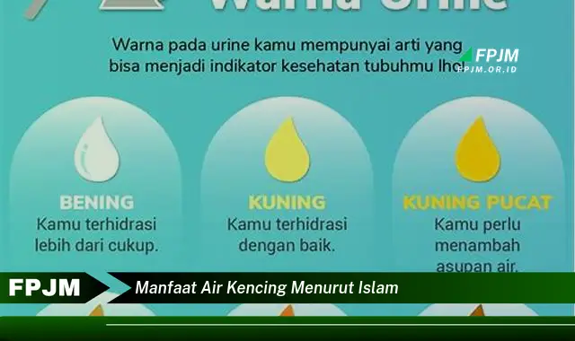 manfaat air kencing menurut islam