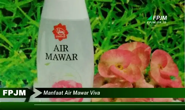 manfaat air mawar viva